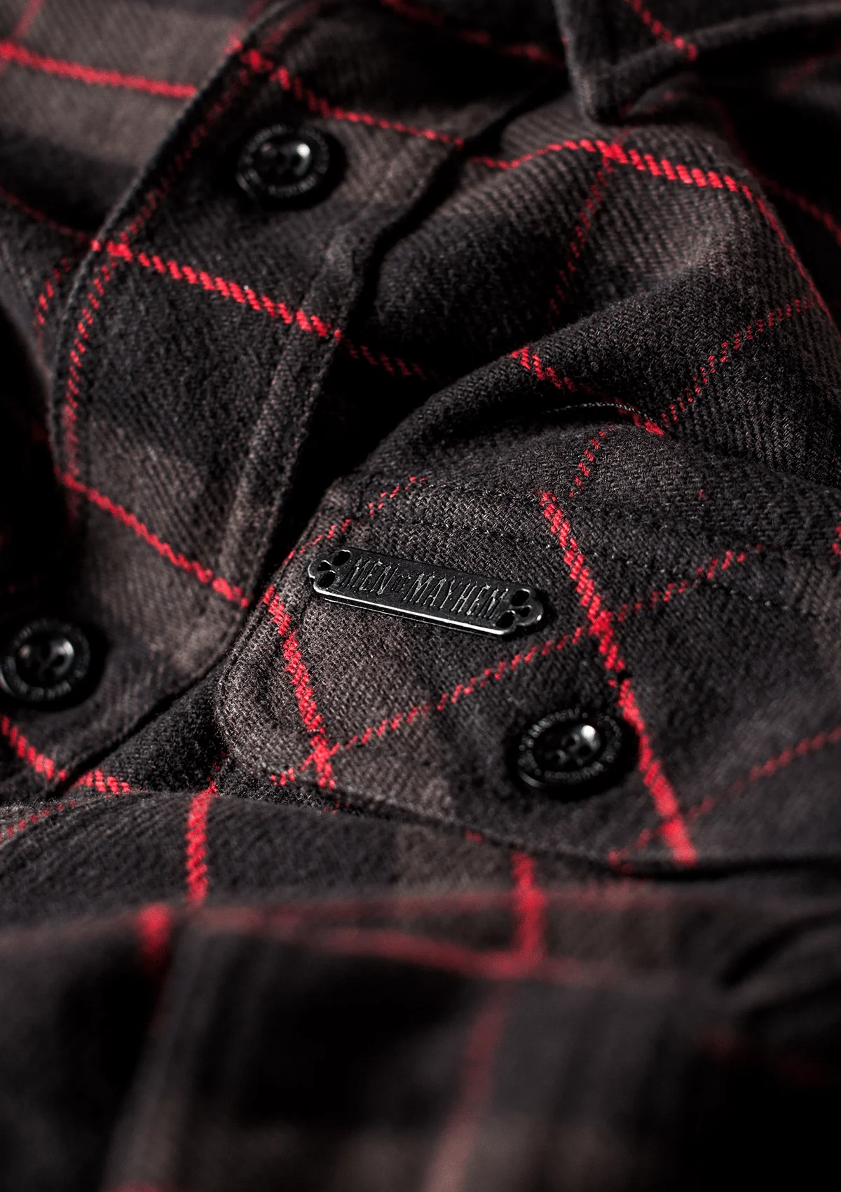 Flanellhemd Hellhound / Heavy D. - Image 5