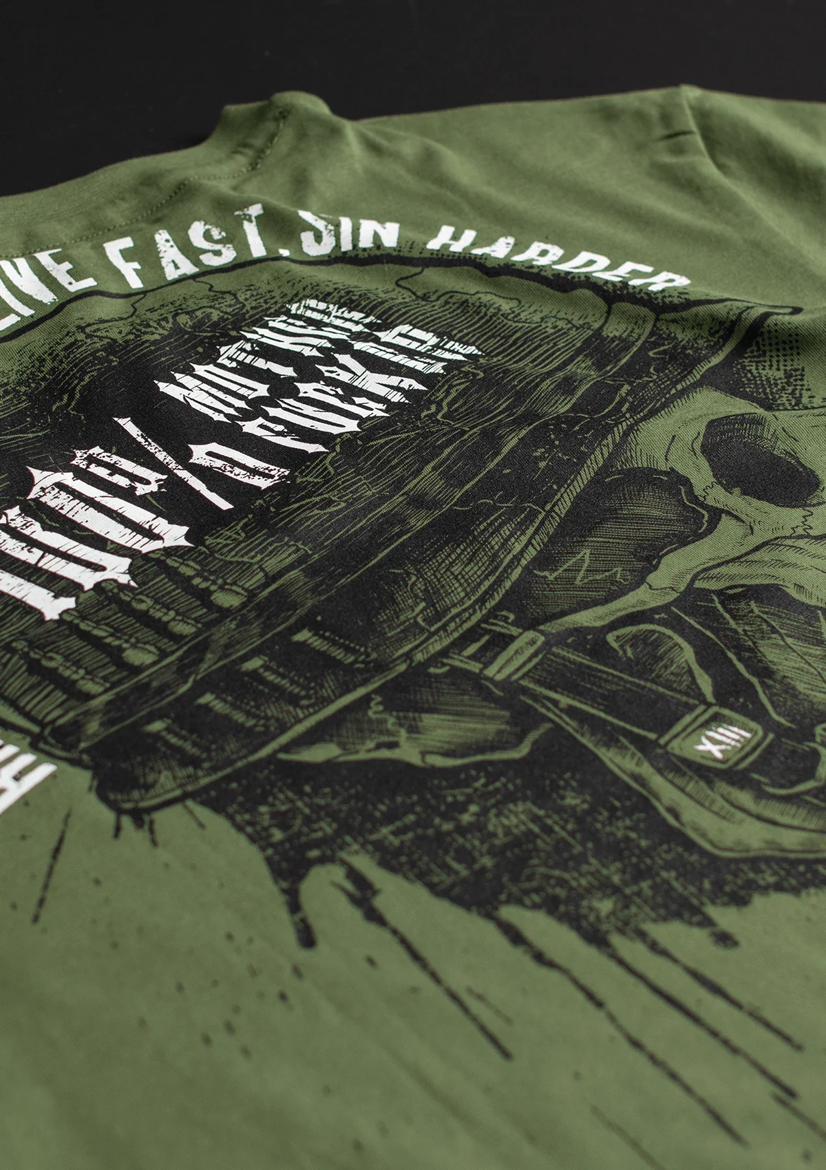 T-Shirt Army Skull O/S - Image 5